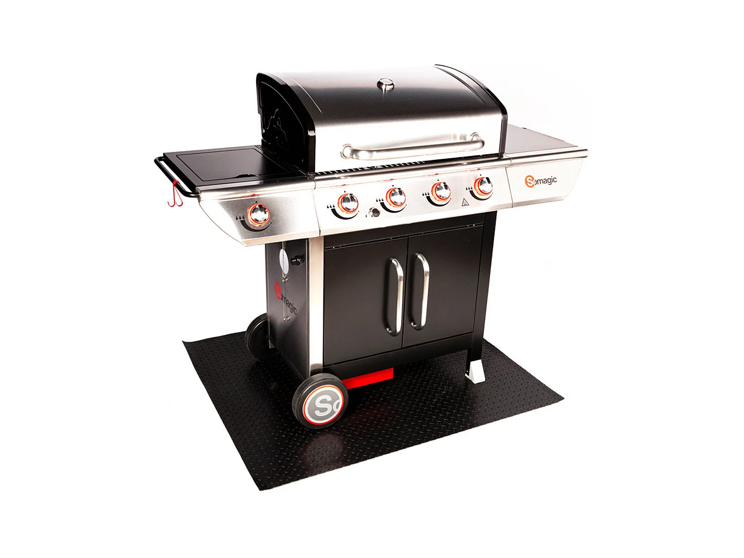 Schutzmatte für Grill, Plancha und Servierwagen