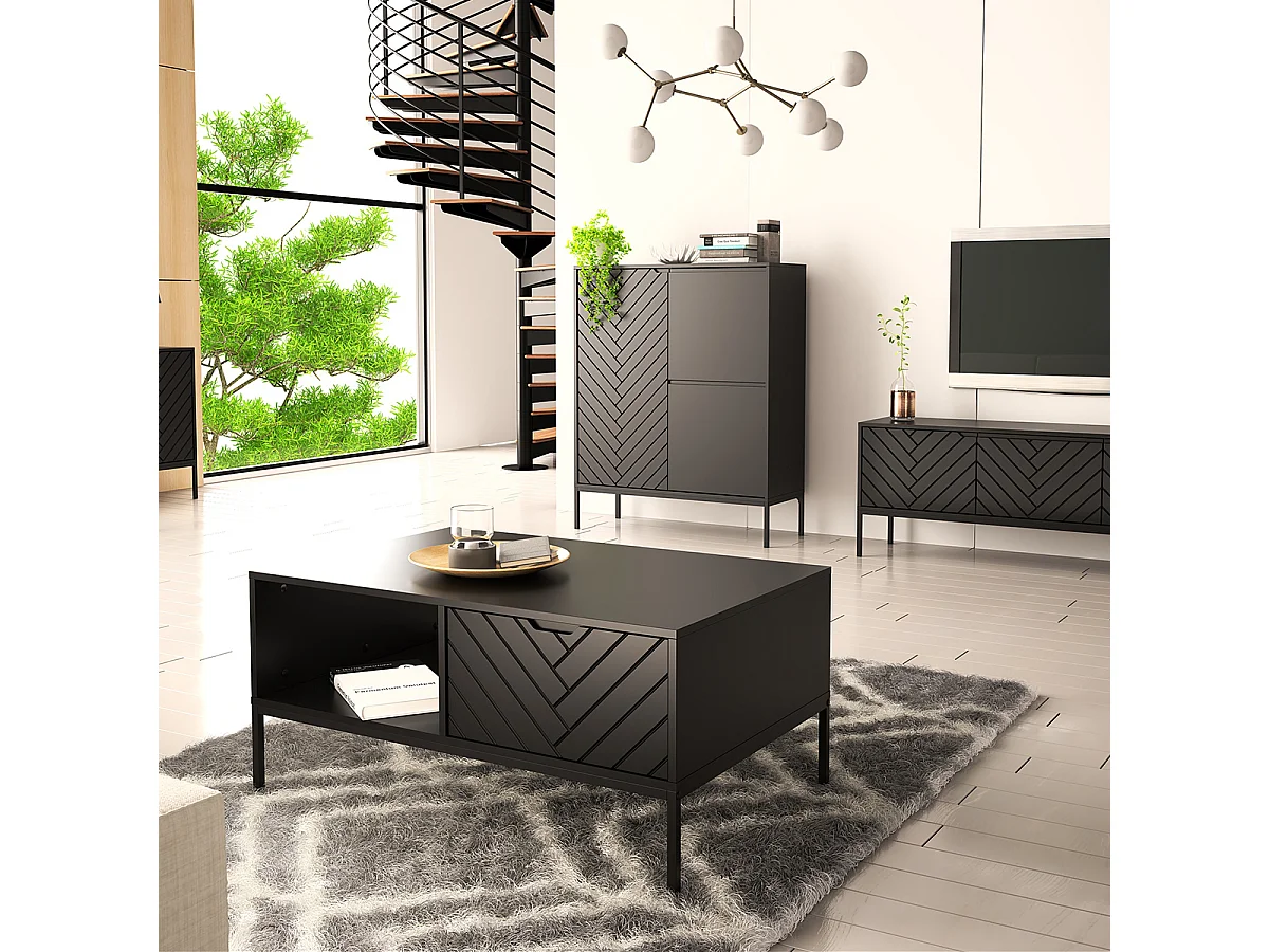 Table basse Daria Noir