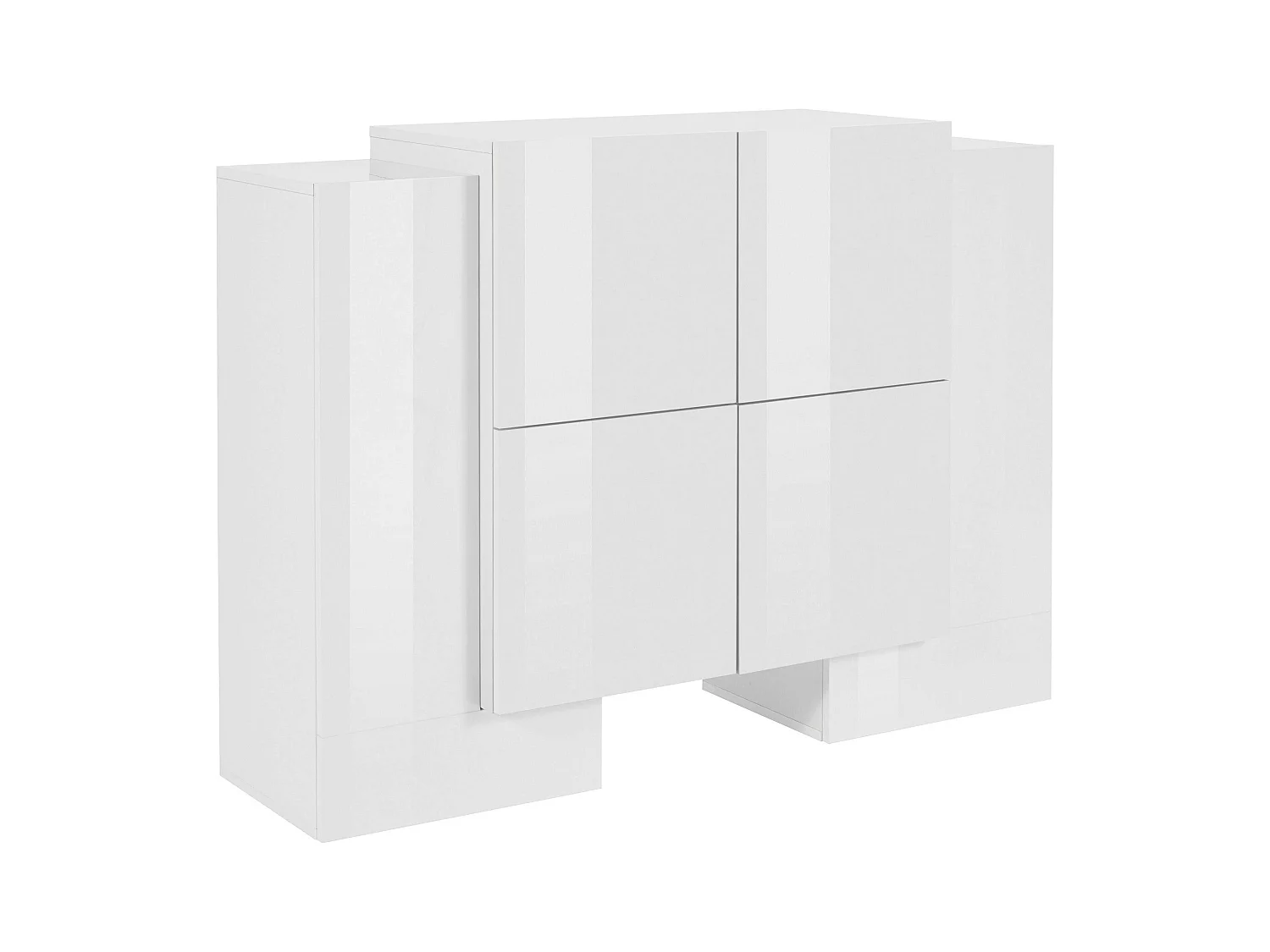 Aparador 6 puertas diseño moderno salón 130 cm Pillon Vaux