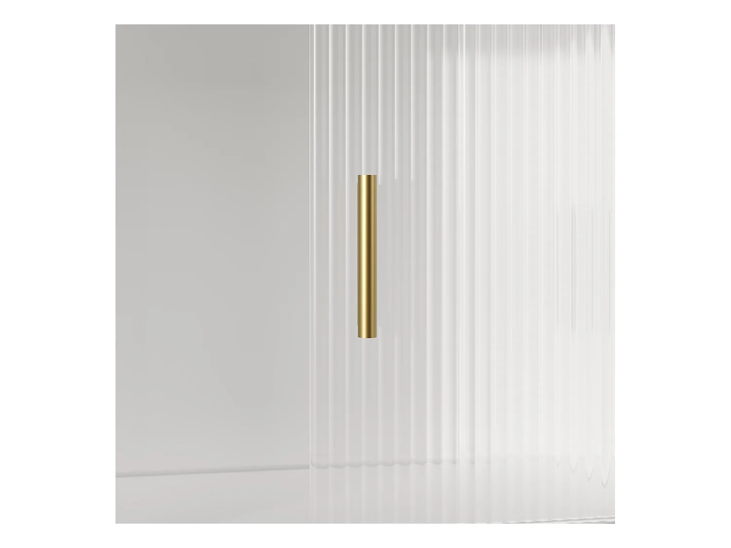 Buffet de cuisine 120x35x167cm - avec éclairage LED - 1 tiroir et 5 portes - étagères réglables - blanc