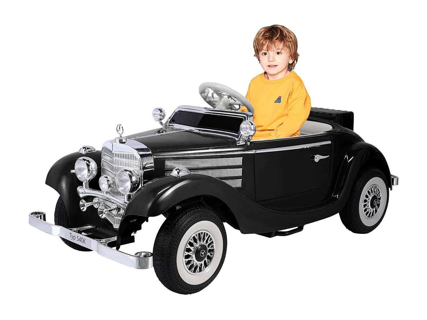 Kinderspeelgoedauto zwart