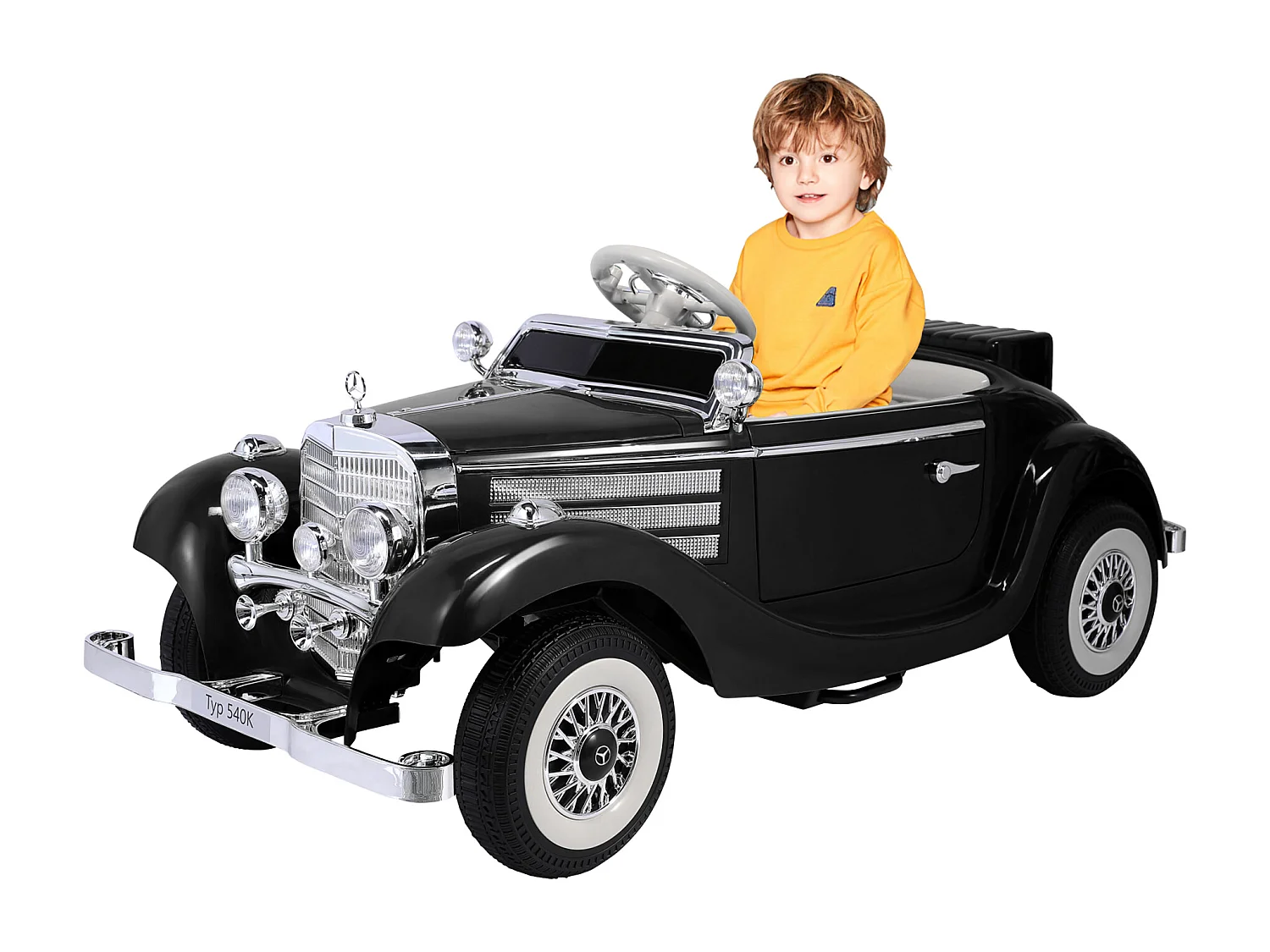 Kinderspeelgoedauto zwart