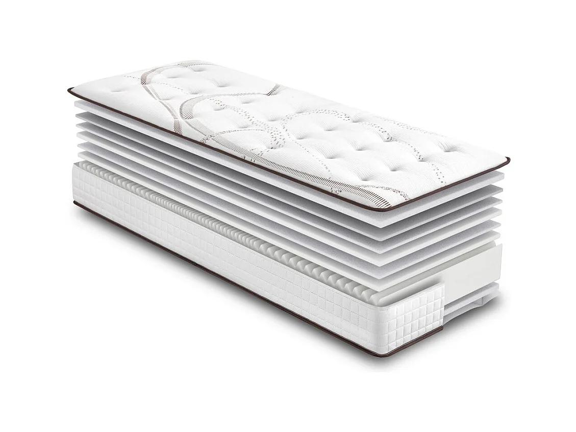 Matelas 90x190 Moorea - Mousse - Hauteur 25 cm - Soutien ferme et progressif