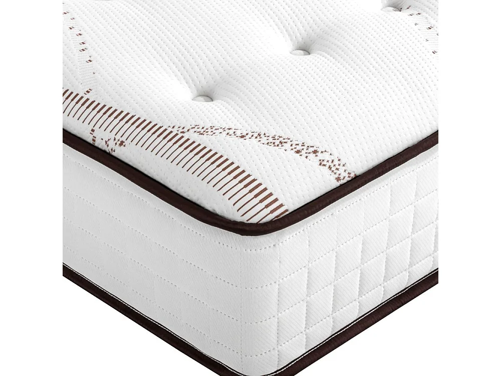 Matelas 90x200 Moorea - Mousse - Hauteur 25 cm - Soutien ferme et progressif