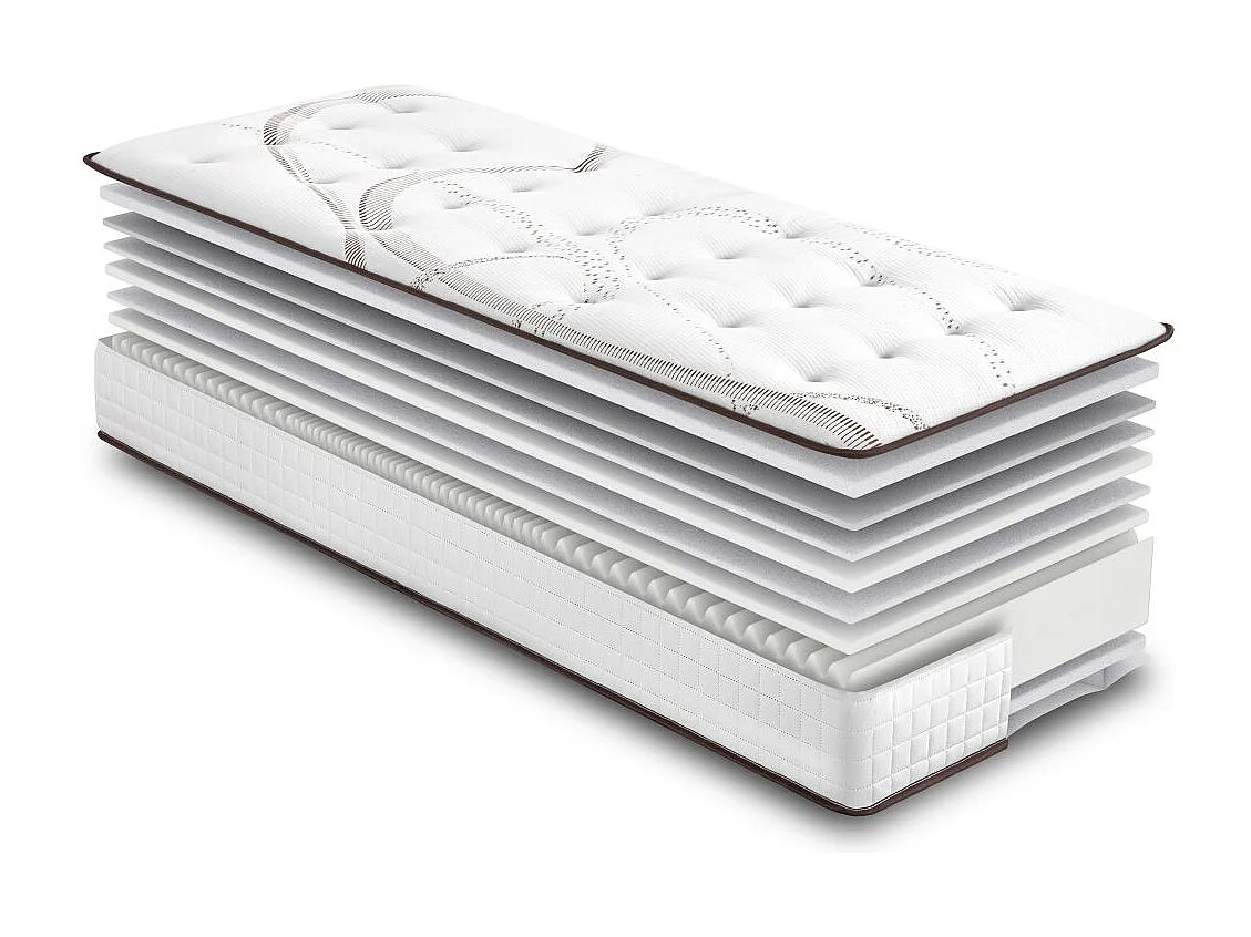 Matelas 180x200 Moorea - Mousse - Hauteur 25 cm - Soutien ferme et progressif