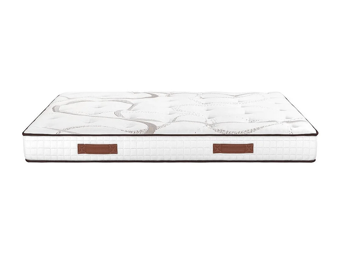 Matelas 2x90x190 Mambo - Mousse - Hauteur 21 cm - Soutien ferme et progressif