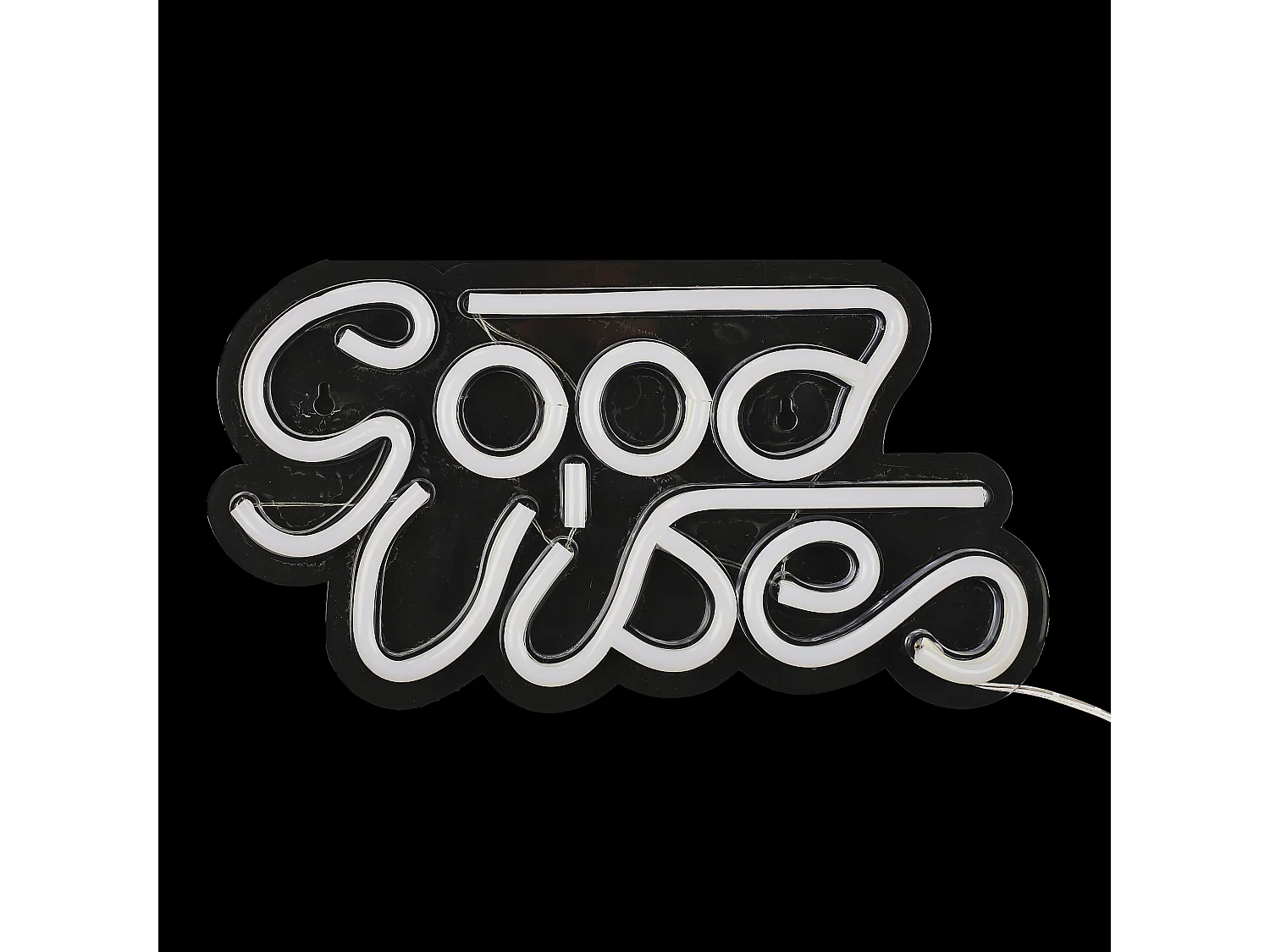 Lampe Tube Led Good Vibes Usb Rose