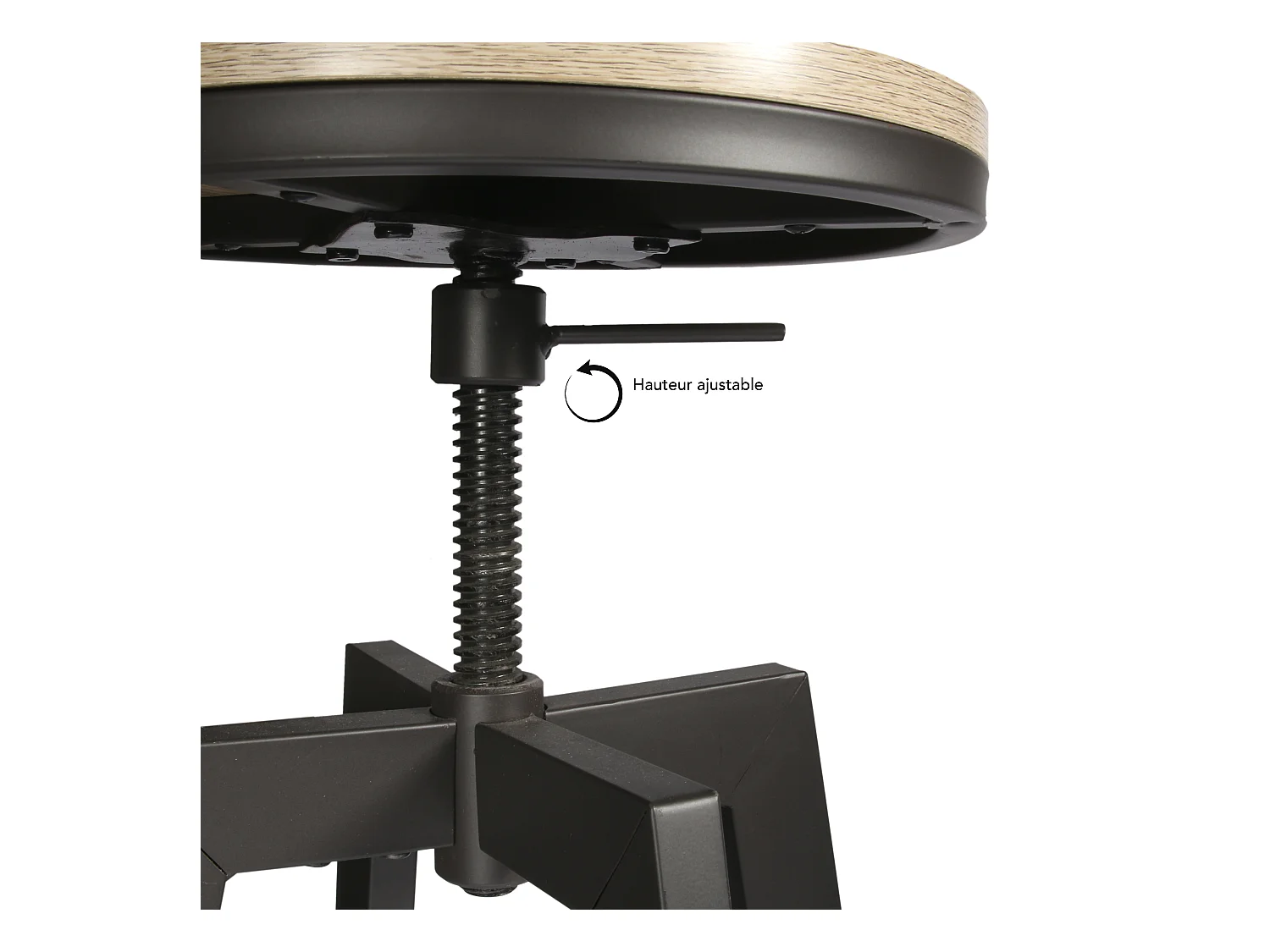 Table Mange Debout 2 Tabourets Reglables Aria