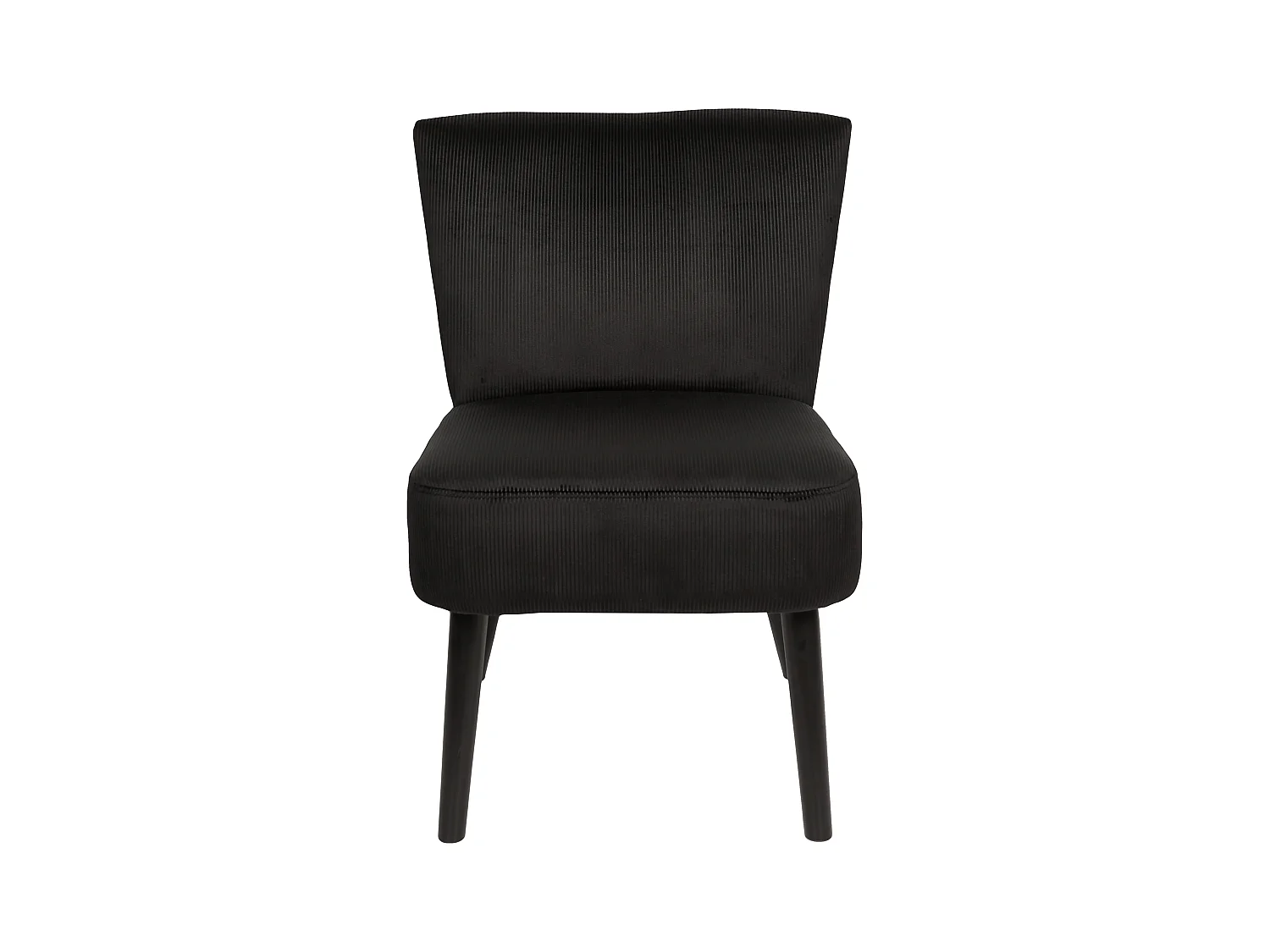 Fauteuil Crapaud Giulia Noir Noir