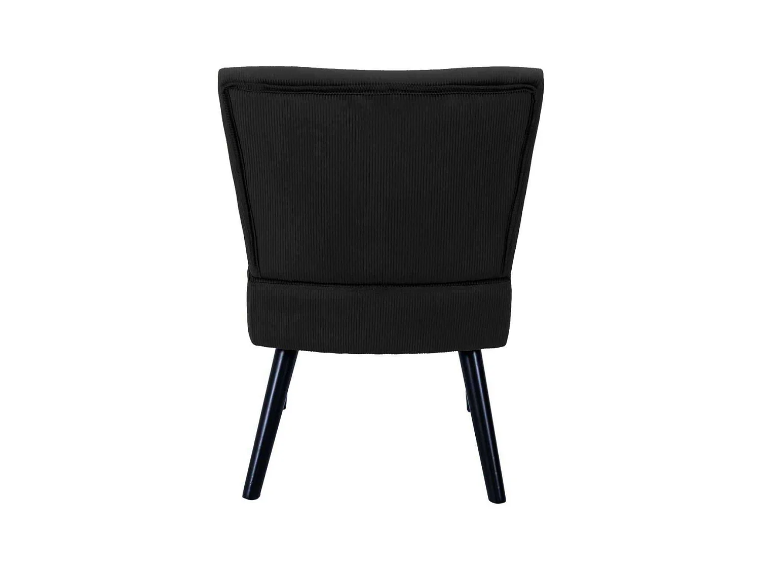 Fauteuil Crapaud Giulia Noir Noir