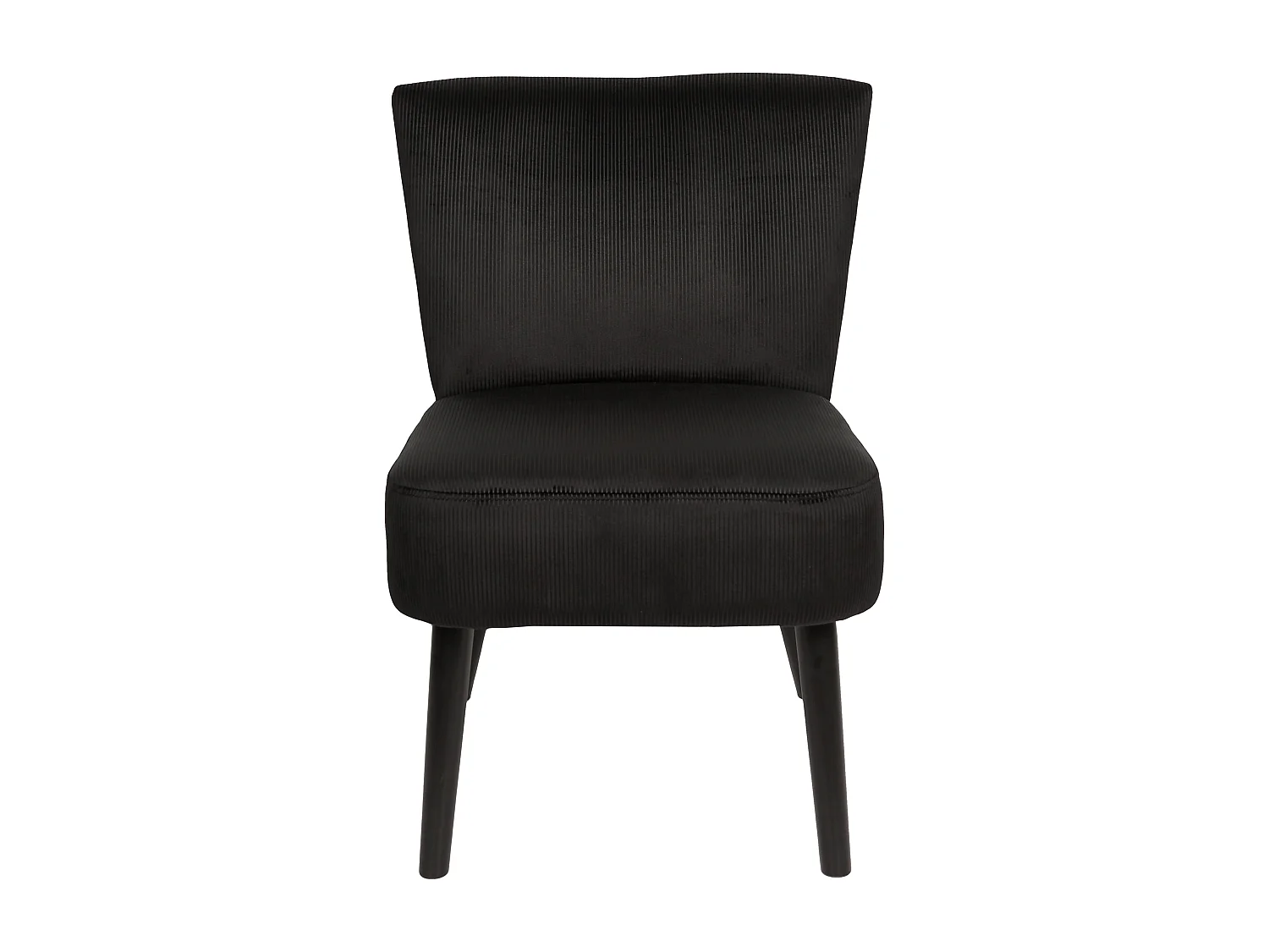 Fauteuil Crapaud Giulia Noir Noir