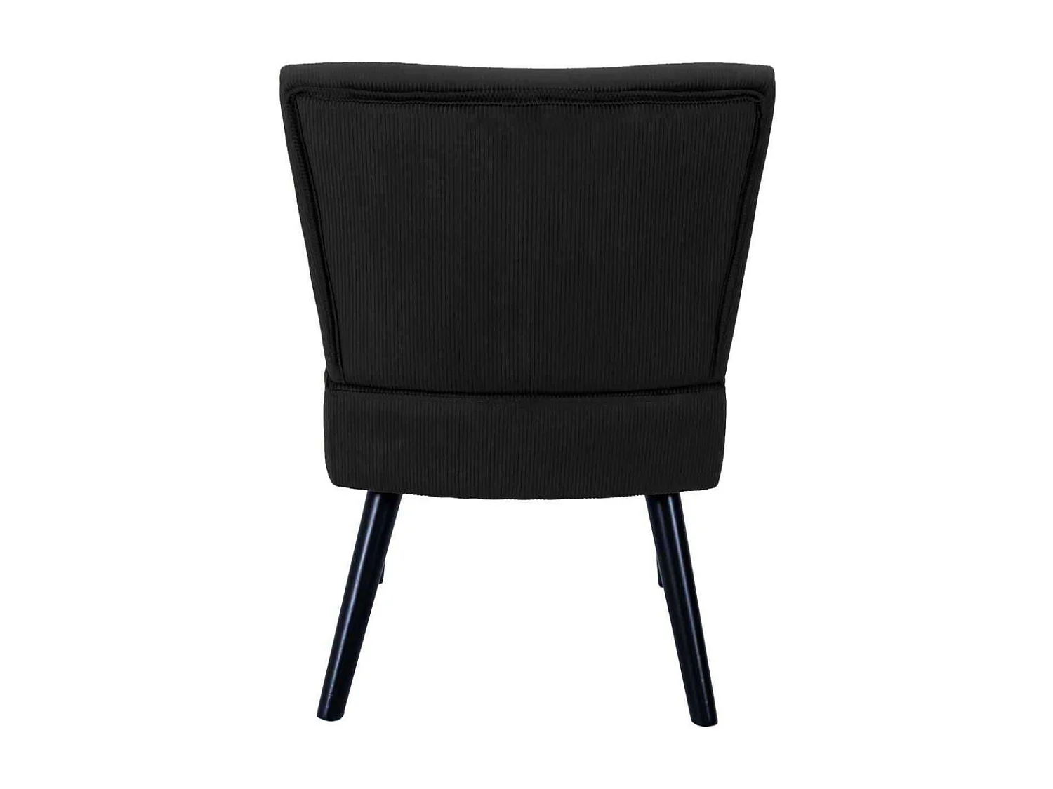 Fauteuil Crapaud Giulia Noir Noir