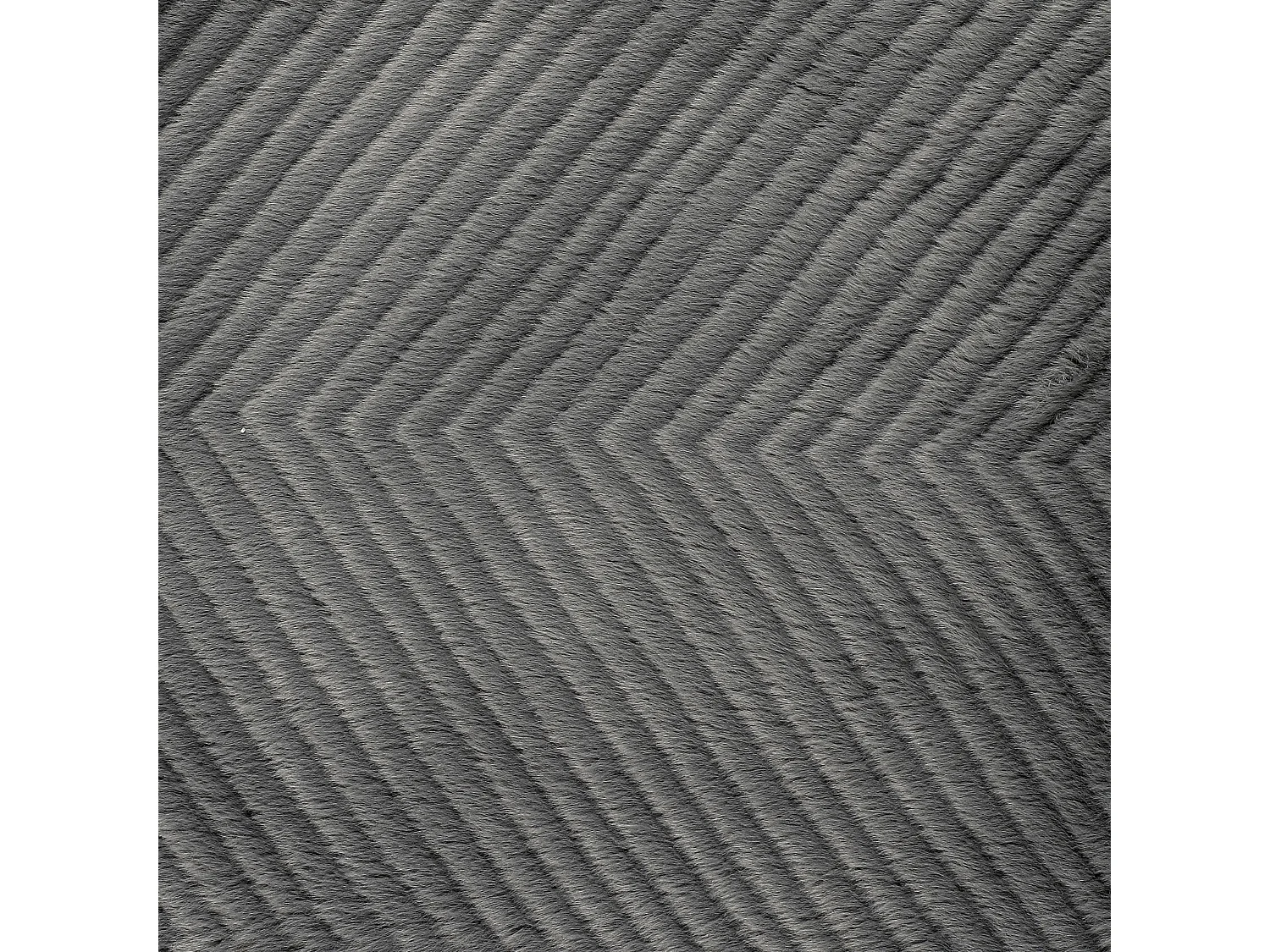 Plaid Imit Fourrure Gris Et Sherpa 140x200cm Gris