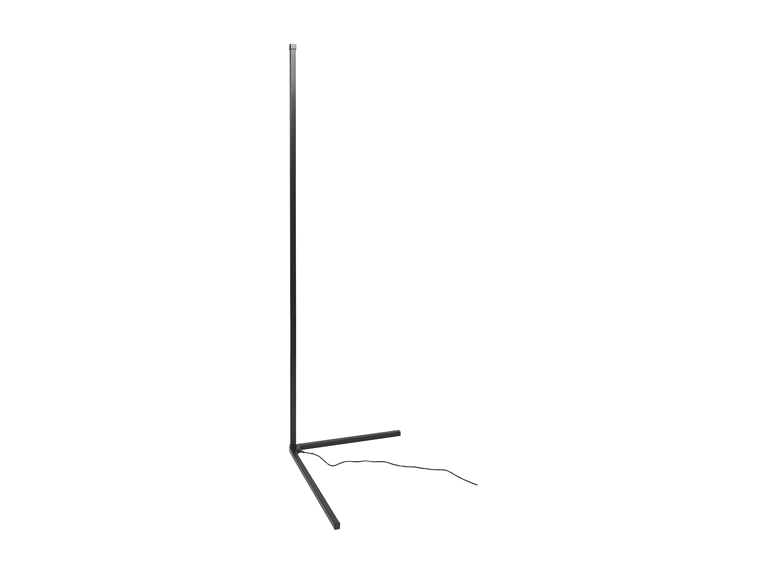 Lampe Tube Led Angle 140cm Noir