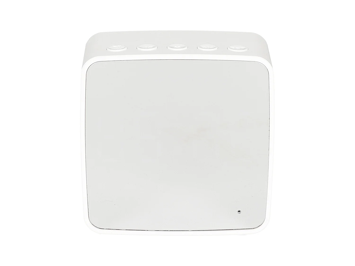 Reveil Miroir Enceinte Sans Fil 3w Blanc