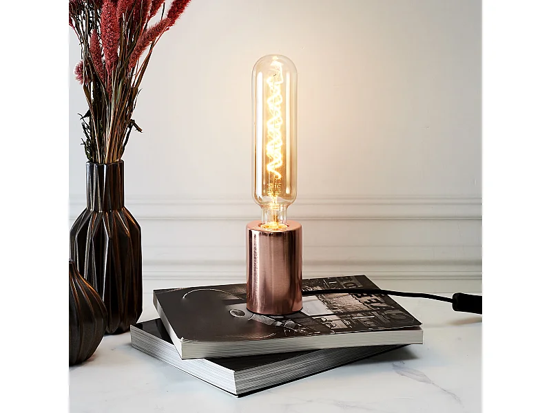 Lampe A Poser Copper Cuivre