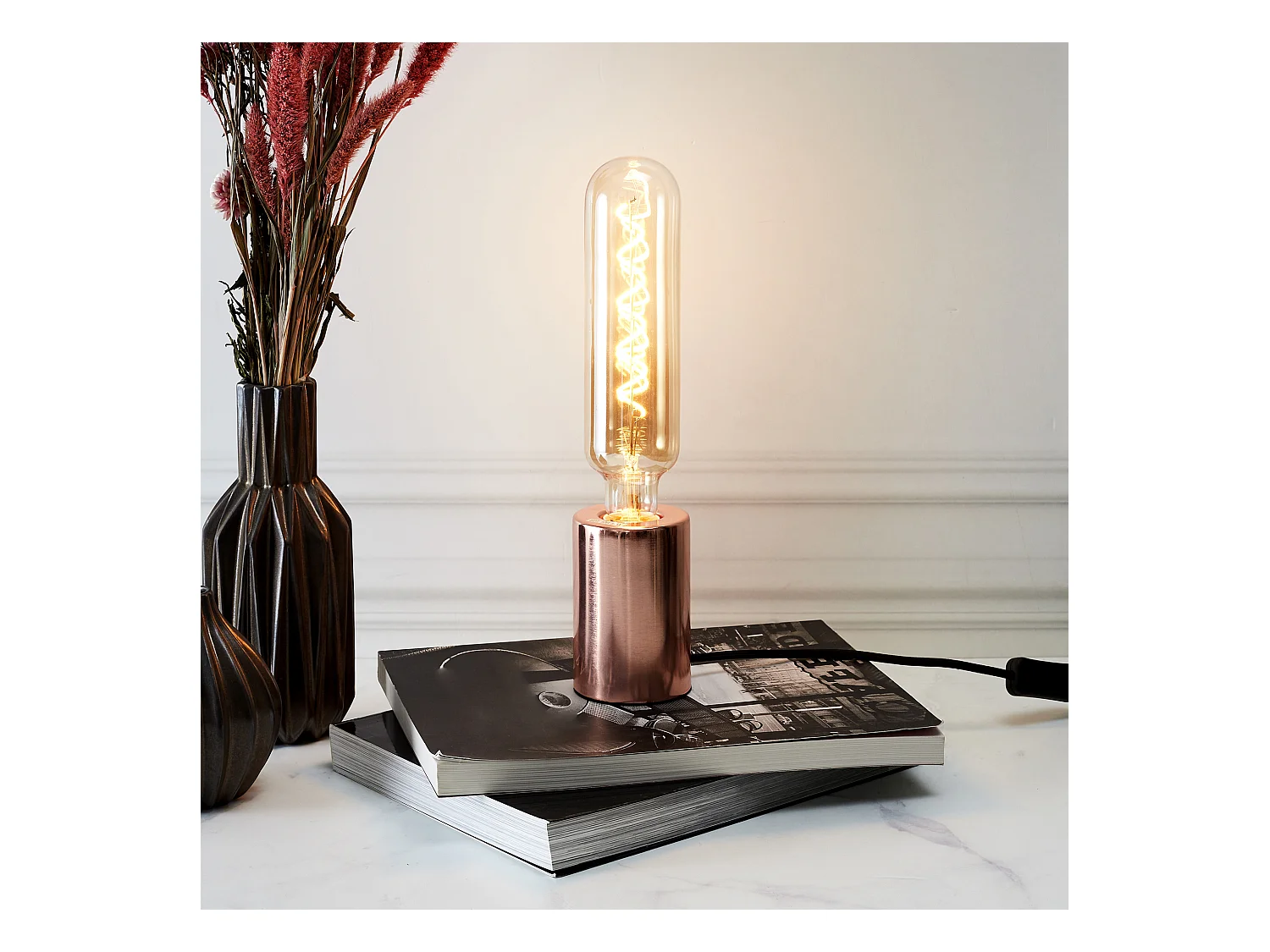 Lampe A Poser Copper Cuivre