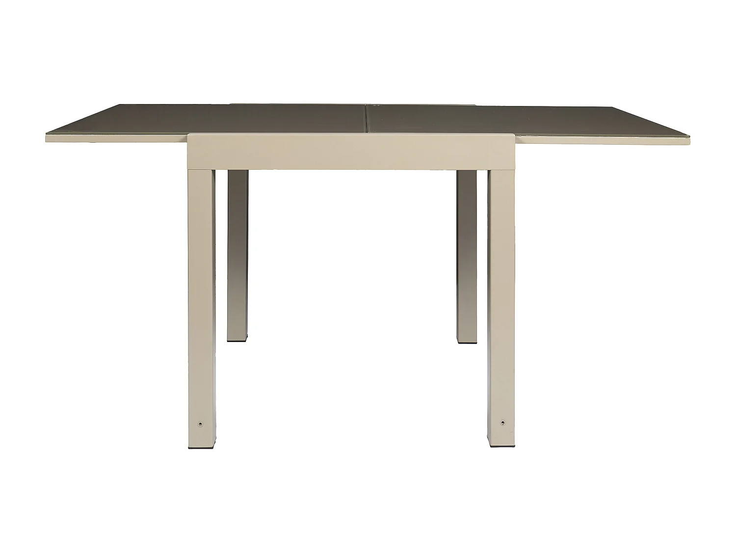 Table Jardin Extensible Haria 80x80x160cm Beige