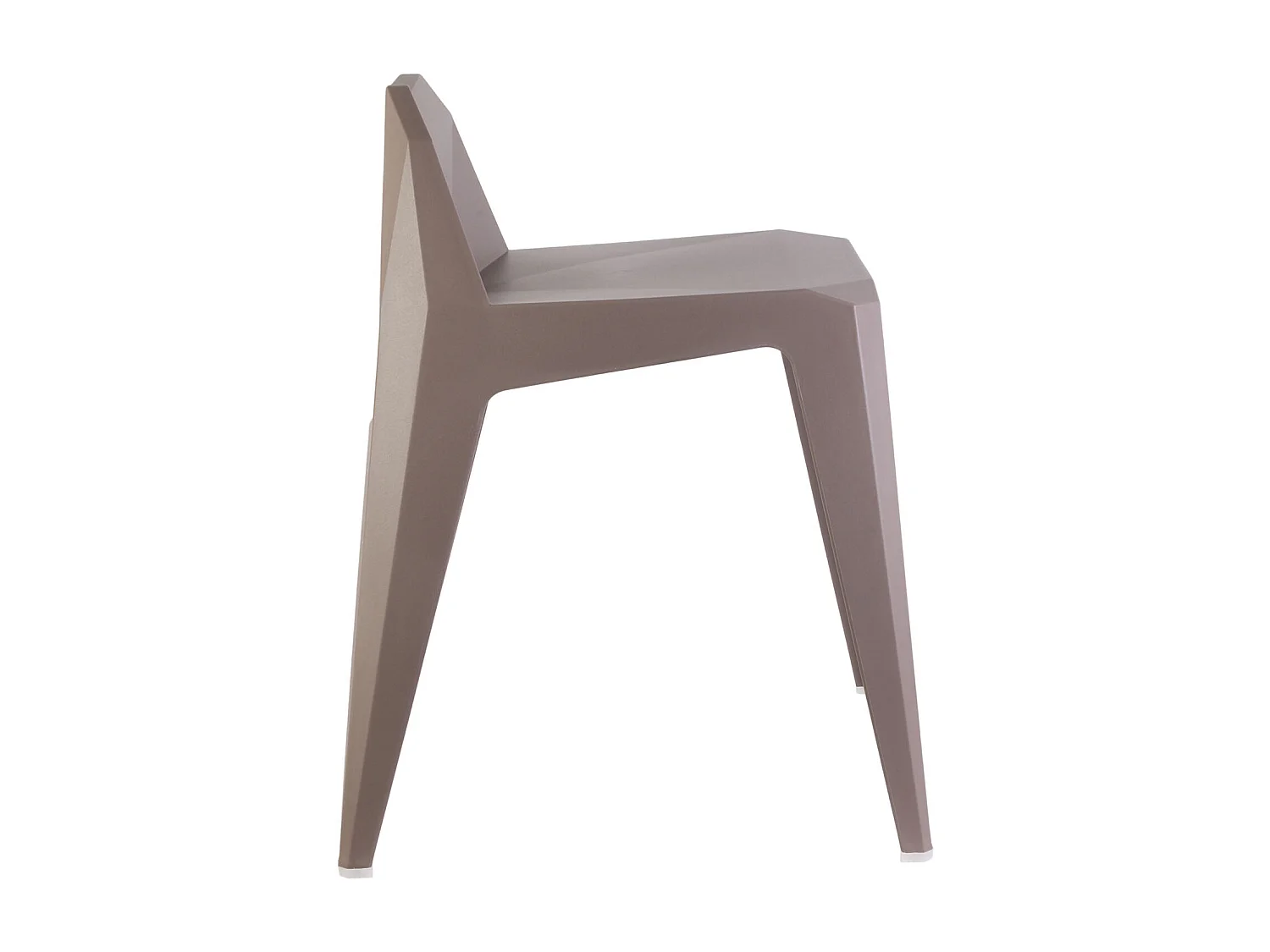 Tabouret Origami Taupe - Lot De 3