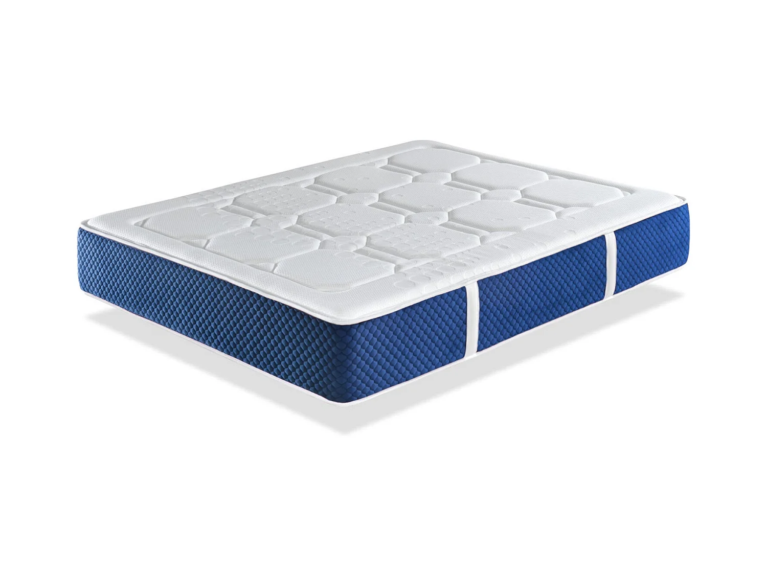 Matelas à ressorts ensachés IVORY SPRING 200x200 cm - Hauteur 30 cm .Fabriqué en Europe