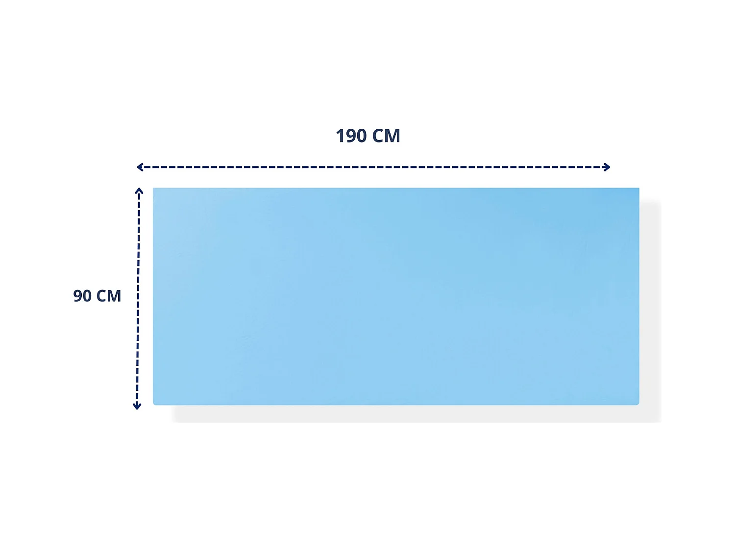 Colchon MEDICAL 90X190 GERIÁTRICO - Altura 20 CM - Para camas articuladas - Espuma terapéutica - Desenfundable e impermeable -
