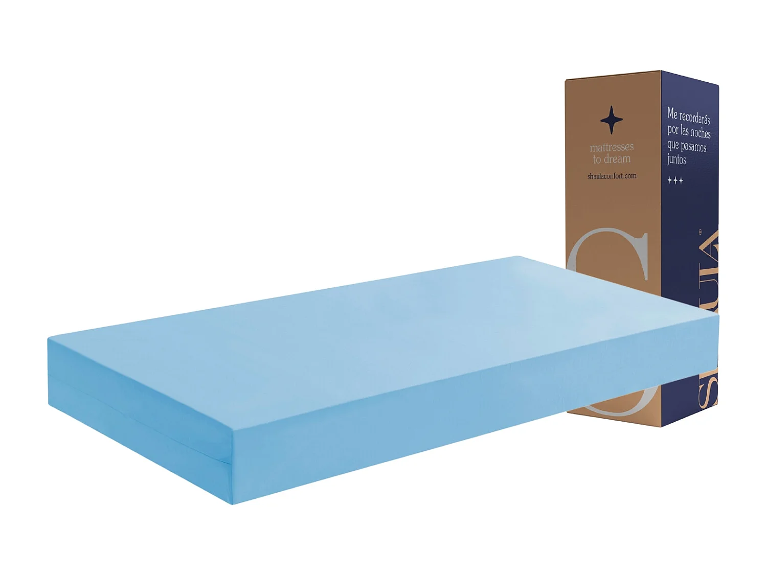 Matelas 90X190 MEDICAL- GÉRIATRIQUE Épaisseur  20 cm - Pour lit médicalisé et articulés - Mousse  thérapeutique - Déhoussable et imperméable