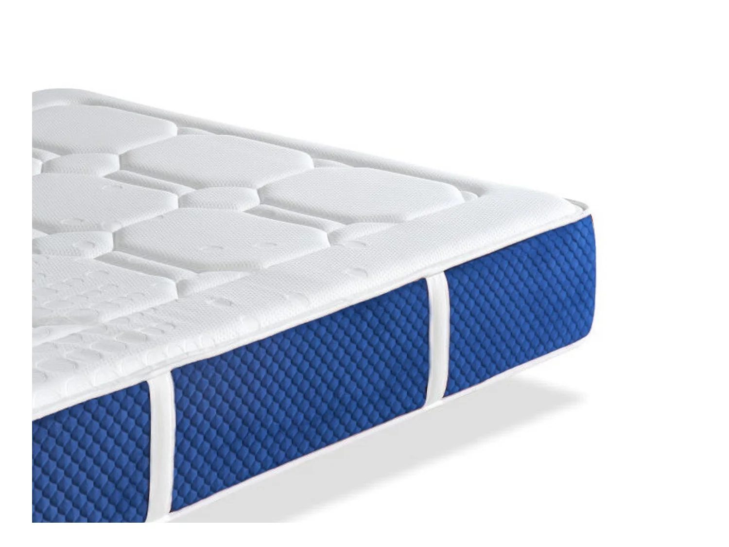 Matelas à ressorts ensachés IVORY SPRING 90x190 cm - Hauteur 30 cm .Fabriqué en Europe