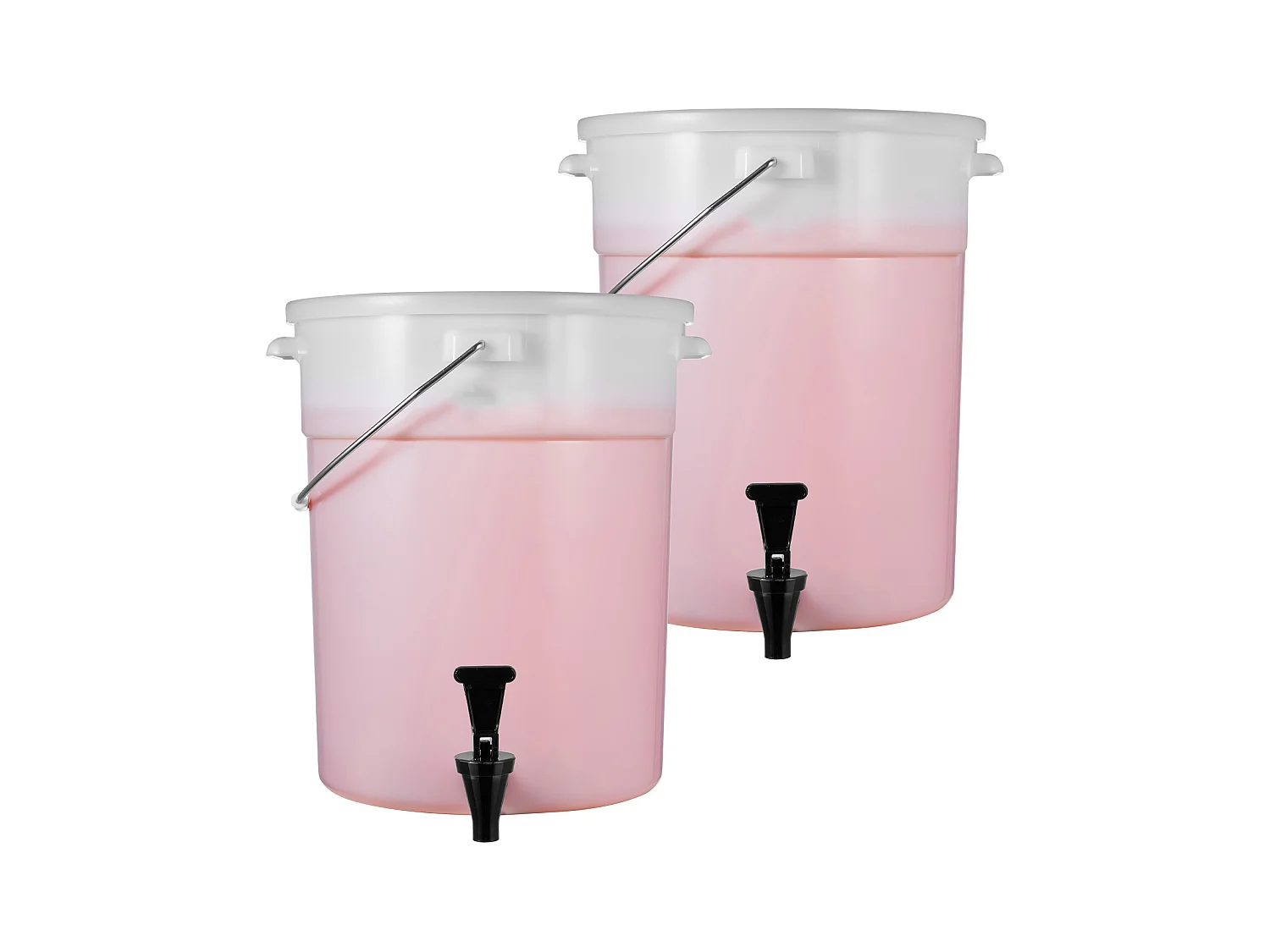 Distributeur de Boisson SucceBuy Distributeur de Boissons 19 L pour les Fêtes, Plastique avec Robinet