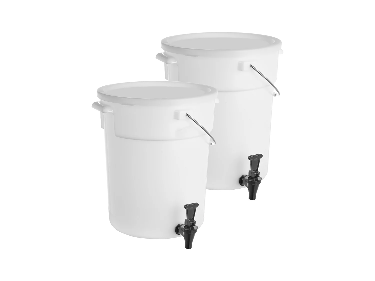 Distributeur de Boisson SucceBuy Distributeur de Boissons 19 L pour les Fêtes, Plastique avec Robinet