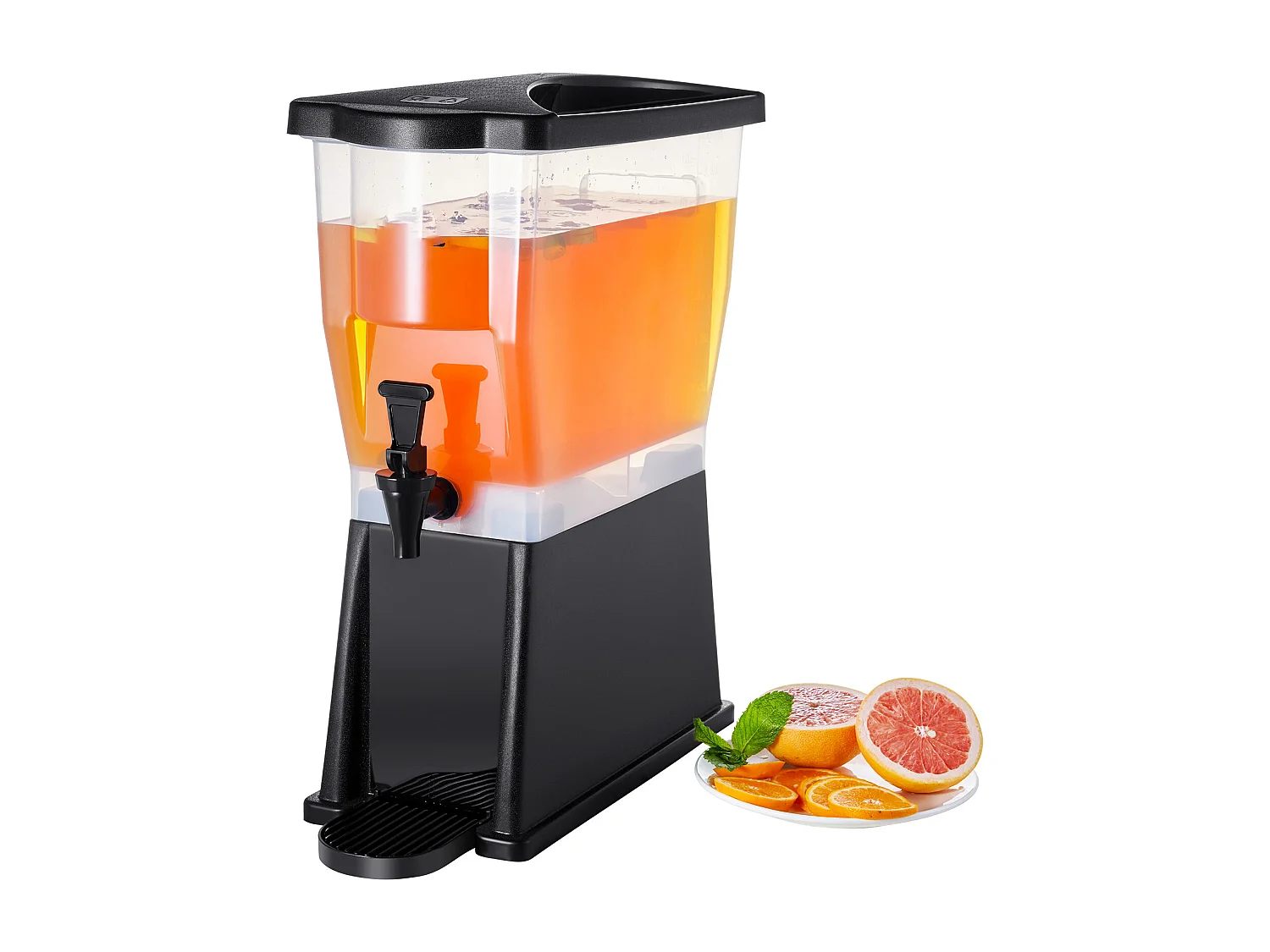 Distributeur de Boisson SucceBuy Distributeur de Boissons 11 L pour Fêtes, Plastique, sur Pied