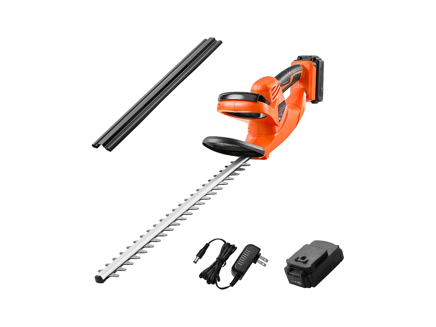 Taille-Haie Électrique SucceBuy Cisaille à Haie sans Fil avec Double Lame de 51 cm pour une Coupe Précise