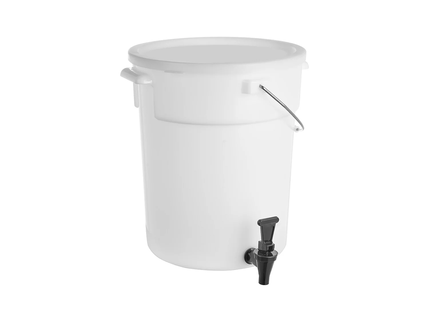 Distributeur de Boisson SucceBuy Distributeur de Boissons de 19 L pour Fêtes, Plastique, Robinet