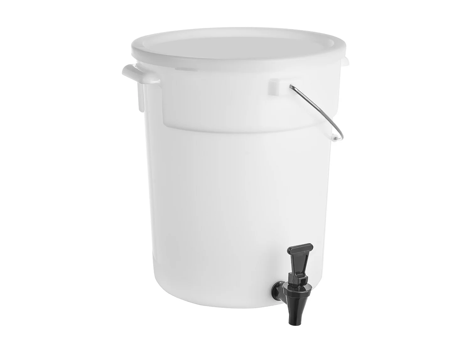 Distributeur de Boisson SucceBuy Distributeur de Boissons de 19 L pour Fêtes, Plastique, Robinet