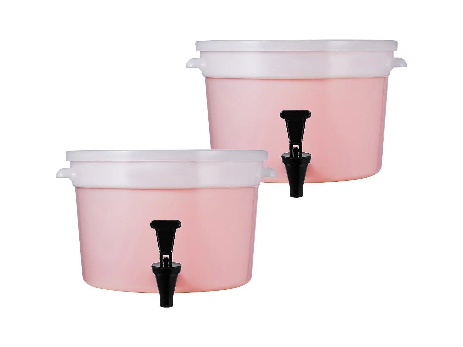 Distributeur de Boisson SucceBuy Distributeur de Boissons 11 L pour Fêtes, Plastique, Robinet