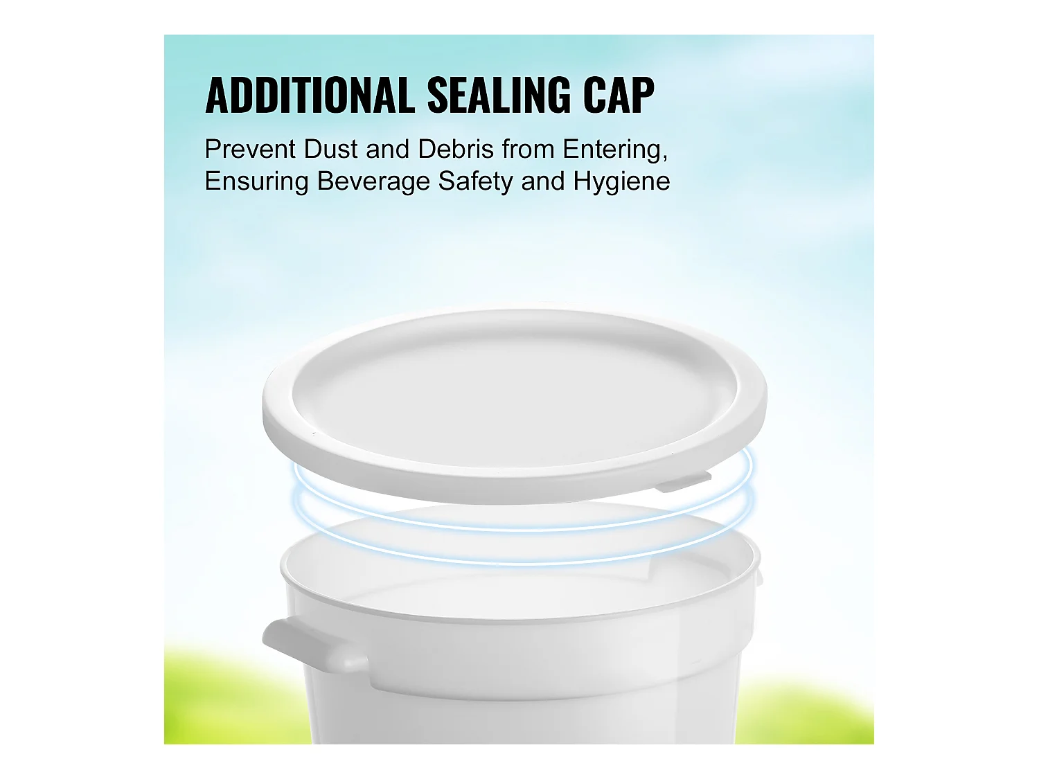 Distributeur de Boisson SucceBuy Distributeur de Boissons 11 L pour Fêtes, Plastique, Robinet