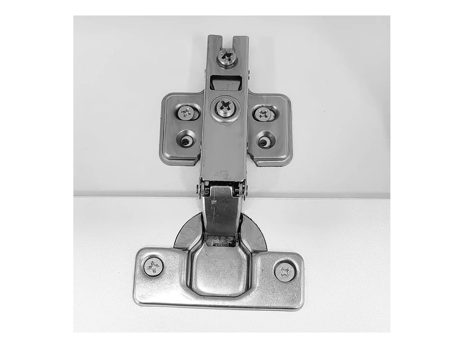 Stolik kawowy błyszczący - 90 x 50 x 32,5 cm - ze szkłem + efekt LED + schowek - płyta wiórowa - biały