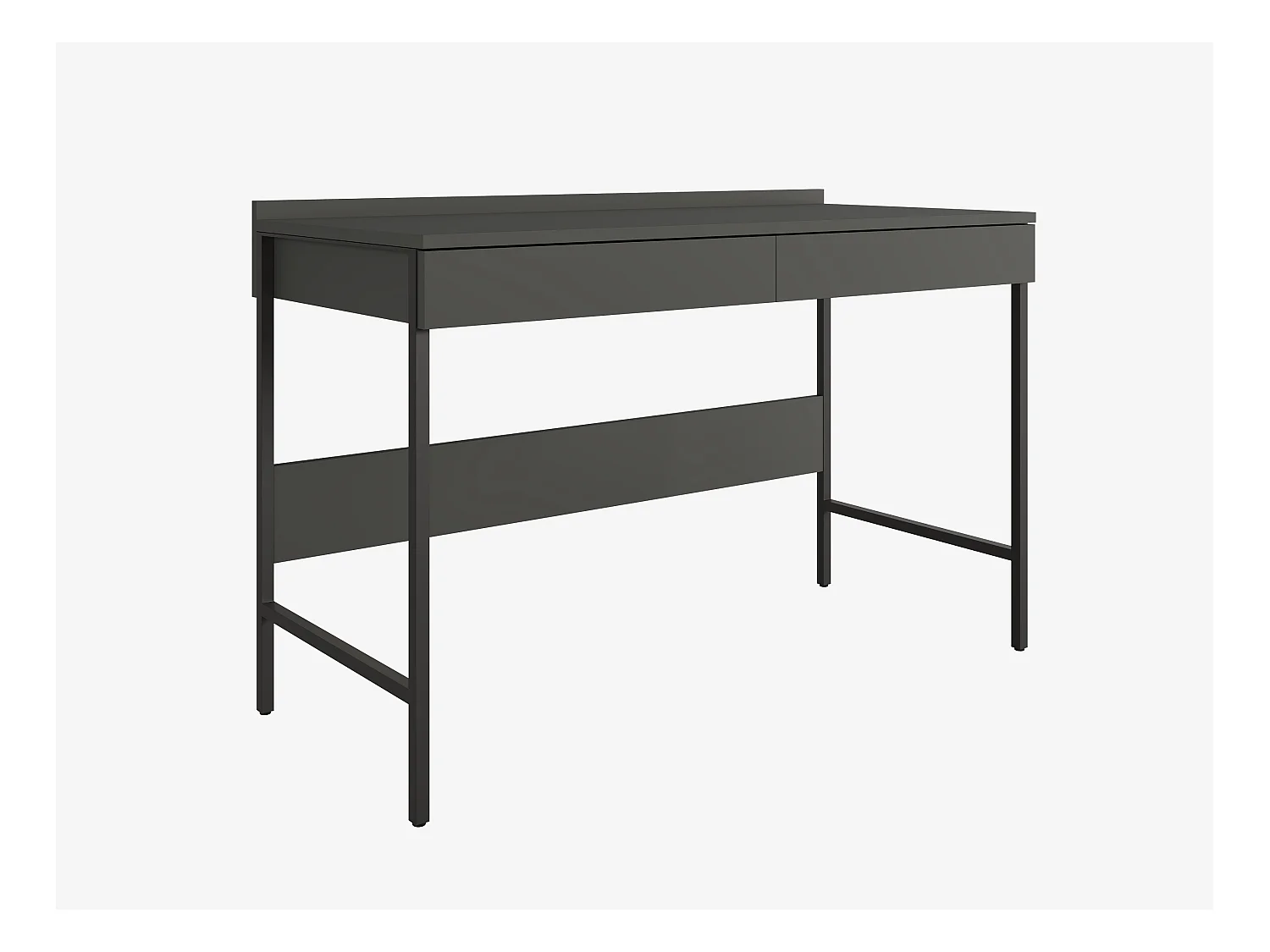 Scrivania PORTO 90/120 x 55 – Stile loft moderno con cassetto – Gambe in metallo – Rovere Artisan, Cashmere o Antracite – Design minimalista senza maniglie