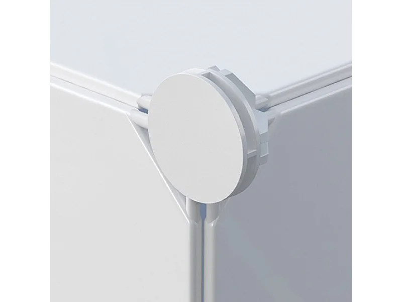 ARMOIRE BLANCHE POUR VÊTEMENTS ÉTAGÈRES ÉTAGÈRE À TOYETS POUR ENFANTS