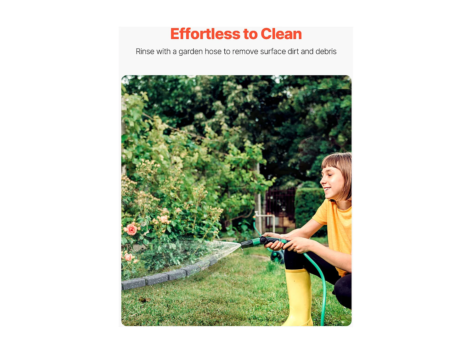 Bordures à Planter SucceBuy Bordure de Jardin Imitation Pierre 1180 x 95 x 57 mm Gris