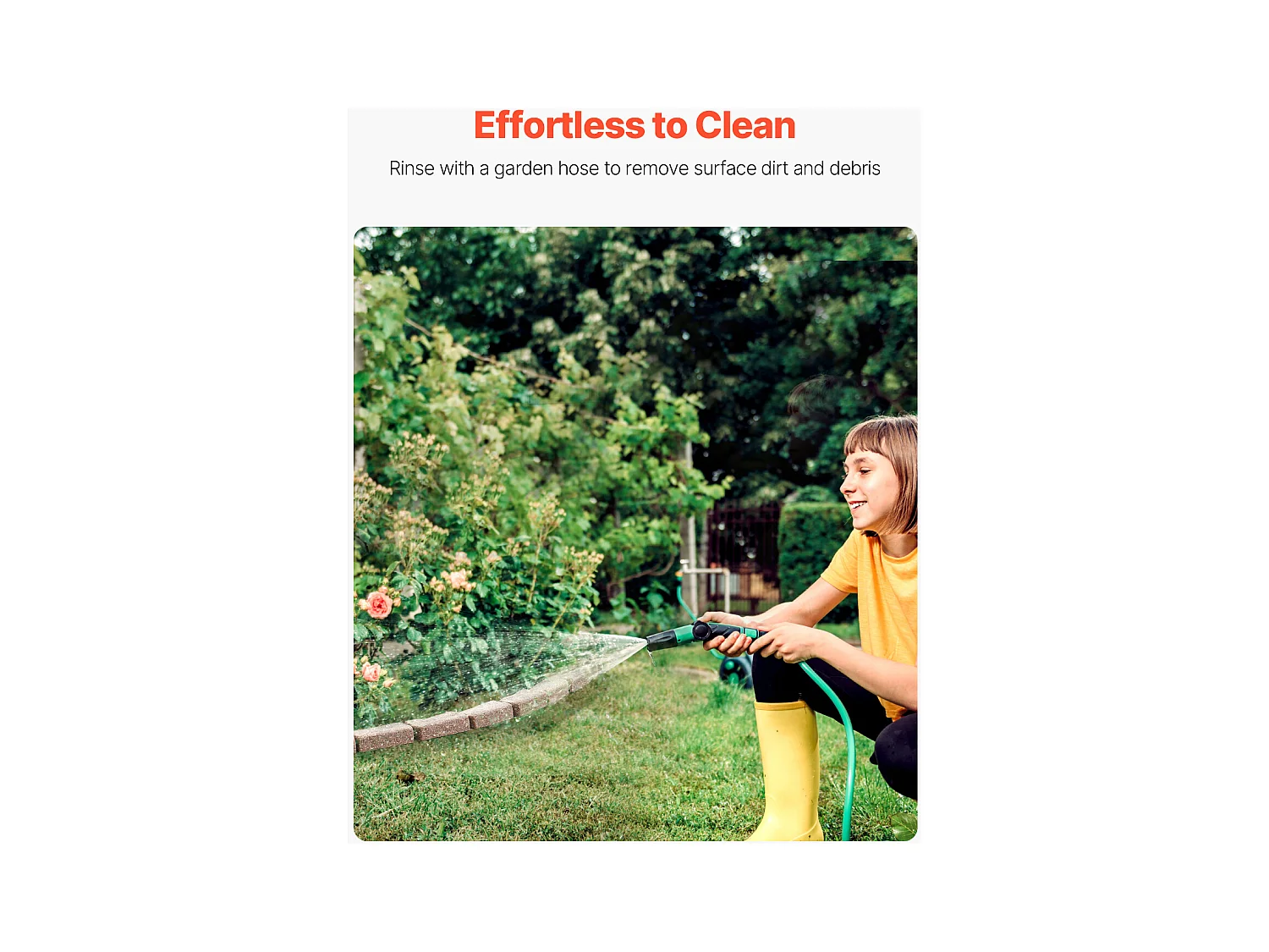 Bordures à Planter SucceBuy Bordure de Jardin Pelouse en Pierre Synthétique 1180 x 95 x 57 mm Marron