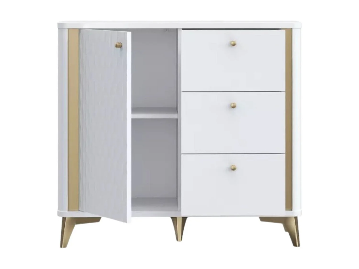 Buffet Forest/Tiroirs /blanc