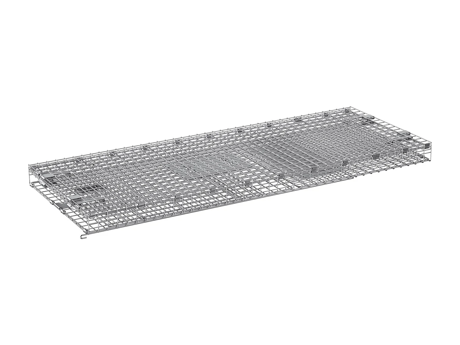 Piège à Cage pour Animaux Vivants SucceBuy 1067 x 406 x 457 mm Sans Cruauté pour Chats, écureuils