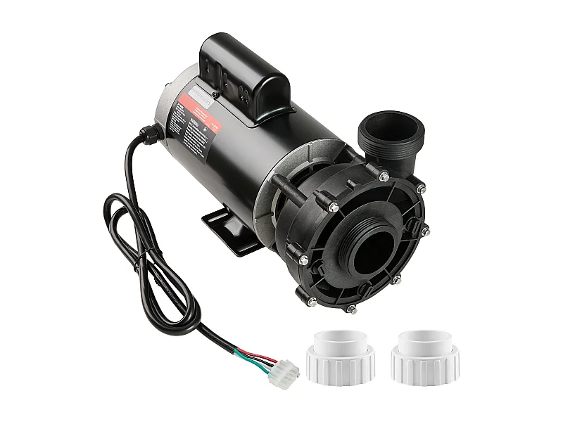 Pompa per Spa SucceBuy a 2 Velocità con Telaio 56, Pompa per Spa 1900 W 43 m³/h o 450 W 21,5 m³/h