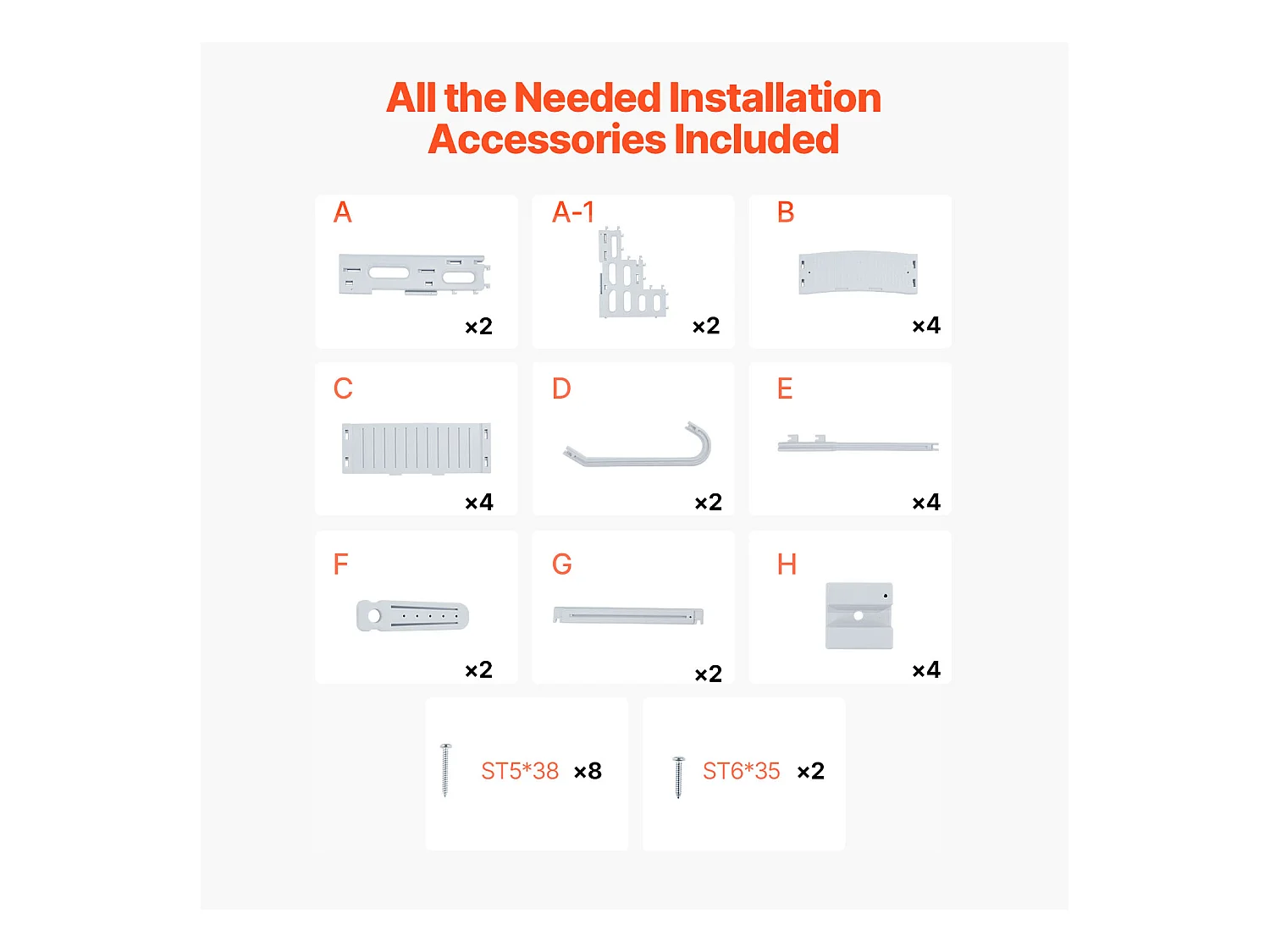 Échelle de Piscine SucceBuy à 4 Marches, Grise, 2 Rampes, Capacité de 181.4kg pour Piscine de 122-137 cm