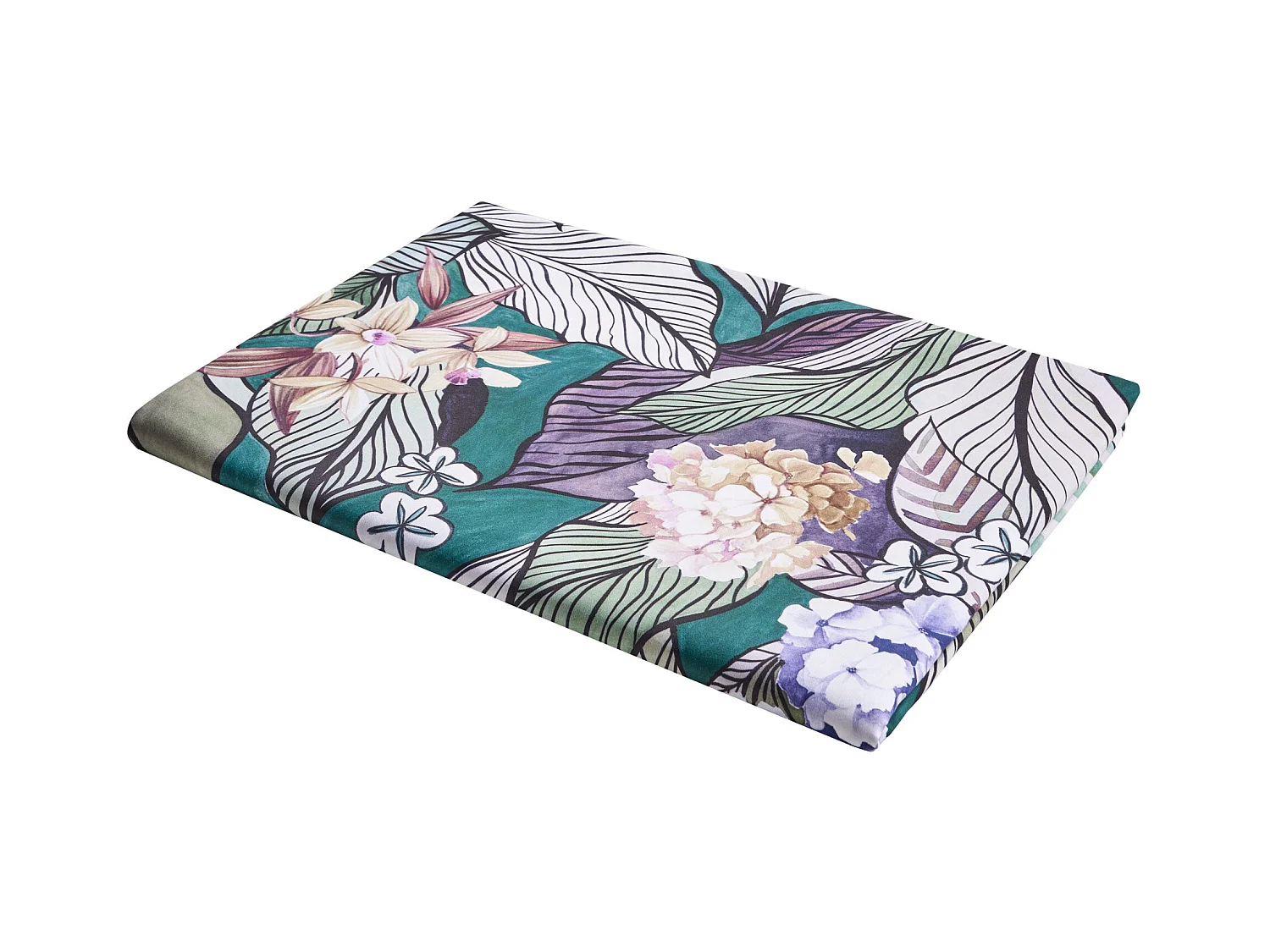 Telo copritutto in percalle di cotone con fantasia (270x270cm)