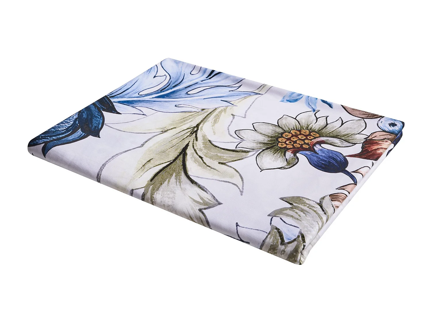 Telo copritutto in percalle di cotone con fantasia (270x270cm)