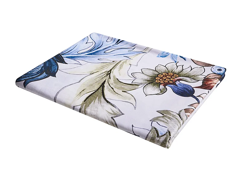 Telo copritutto in percalle di cotone con fantasia (270x270cm)