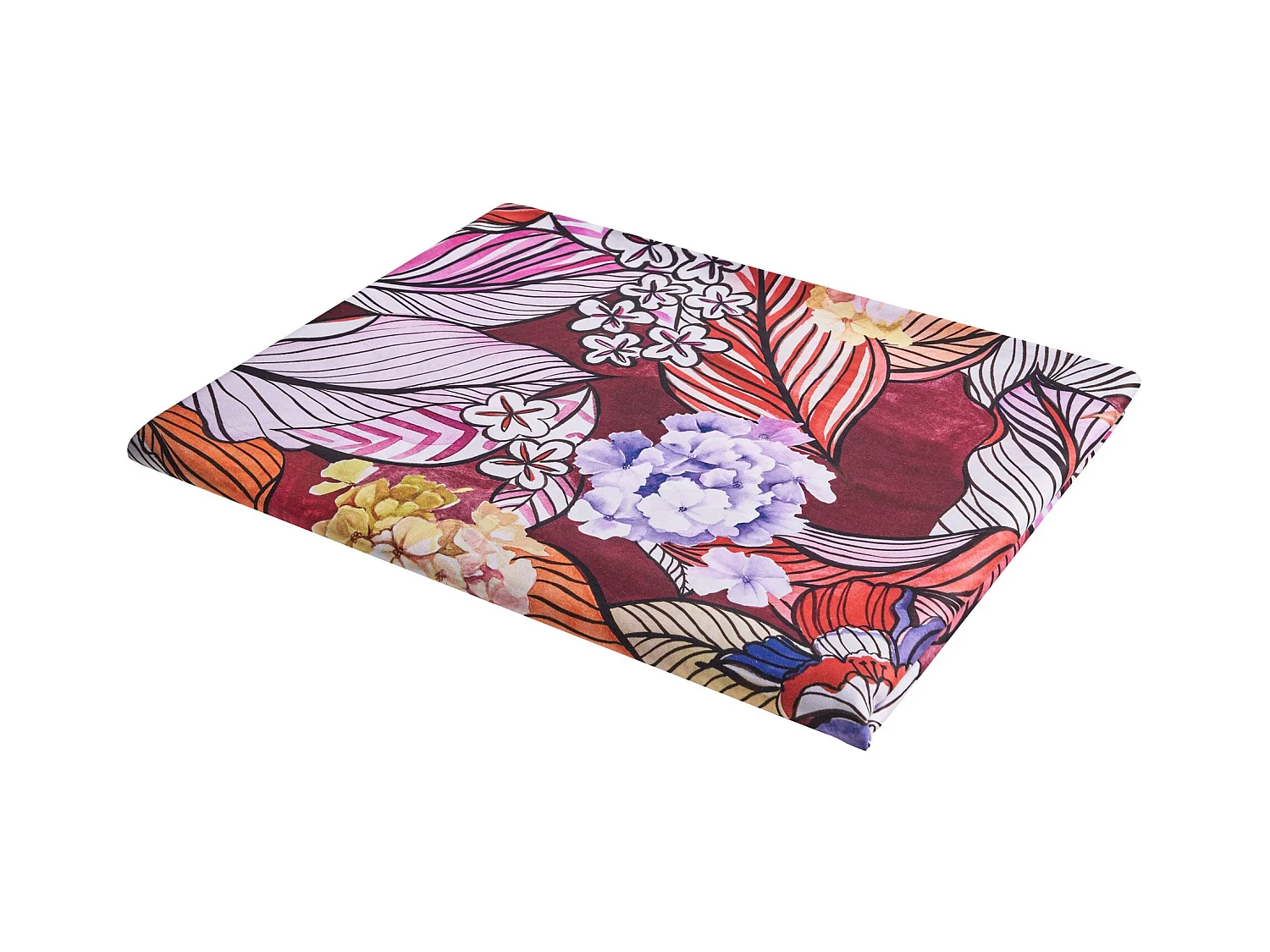 Telo copritutto in percalle di cotone con fantasia (270x270cm)