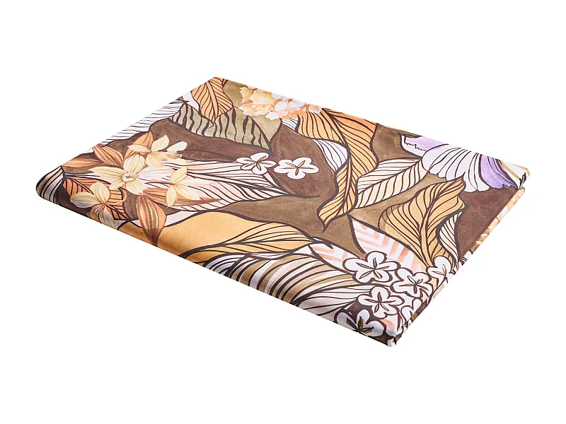 Telo copritutto in percalle di cotone con fantasia (270x270cm)