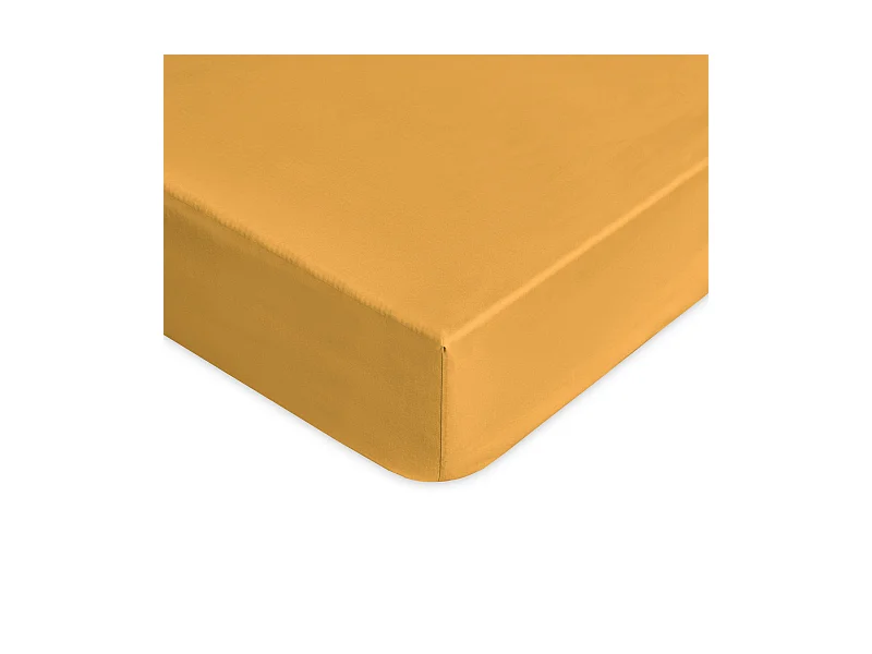 Lenzuolo sotto con angoli in puro cotone seitan (140x200cm)